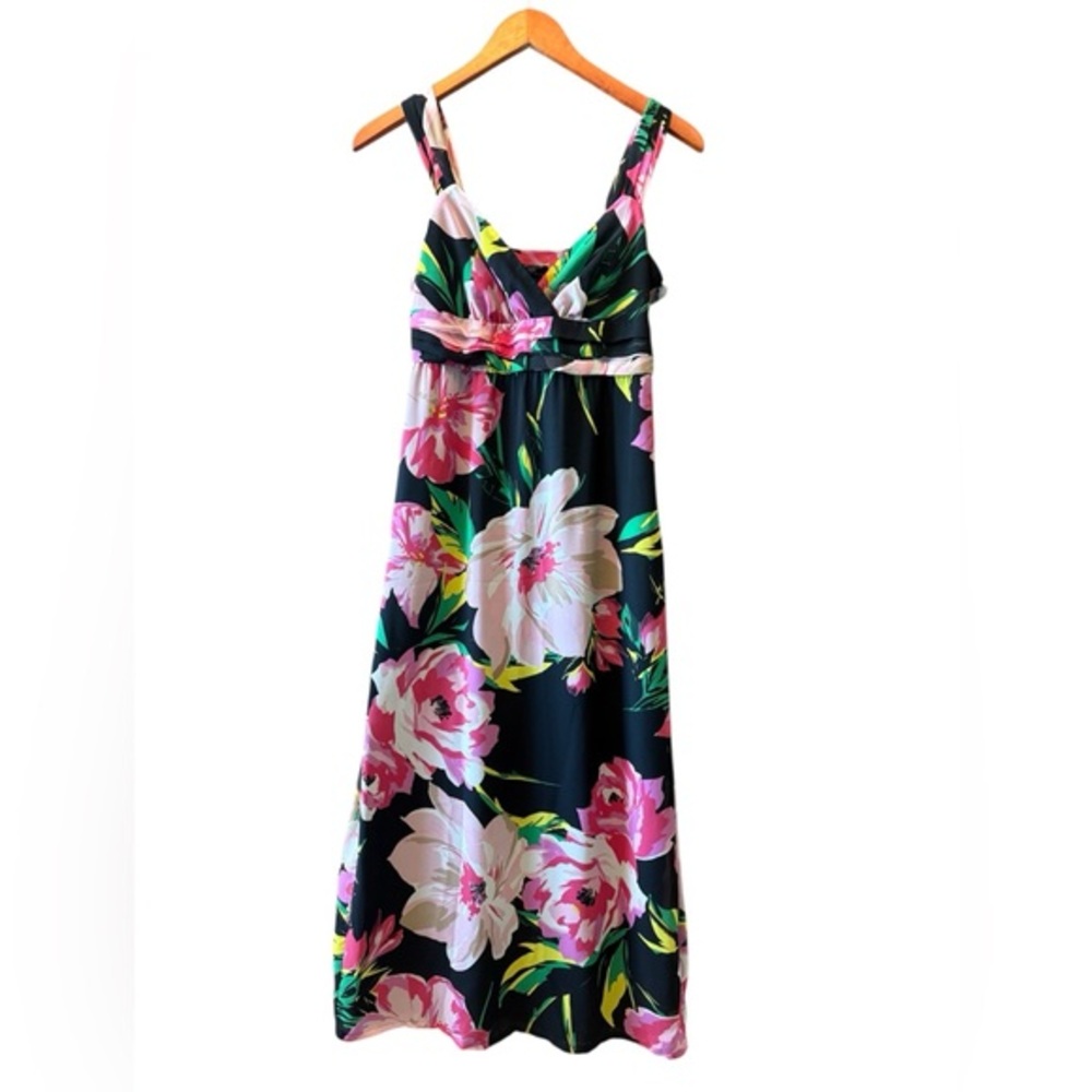 Women’s ANN TAYLOR PETITE Floral Maxi Dress Size 0P